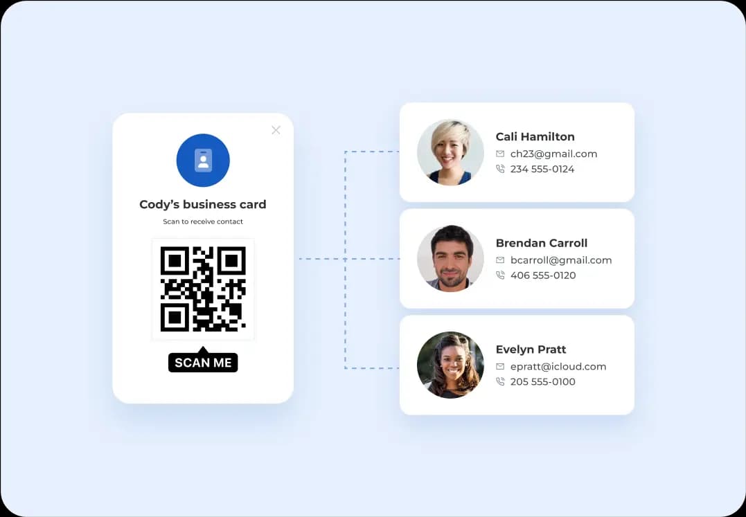 From connection to CRM — instantly