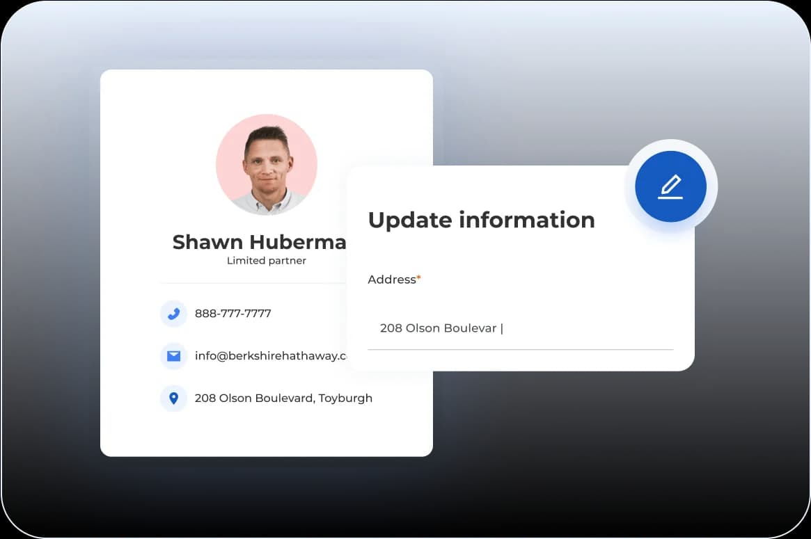 Self-serve information management