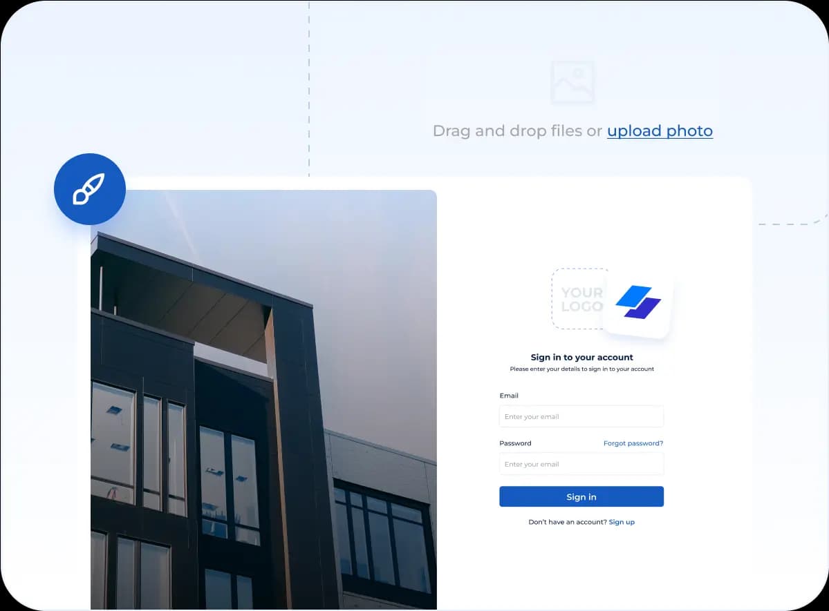 Our portal, your brand