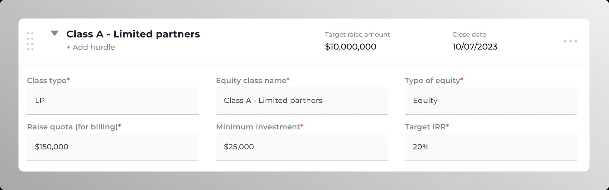 flexible pricing class