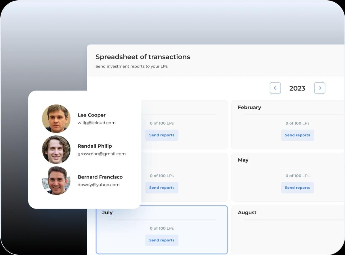 Generate reports