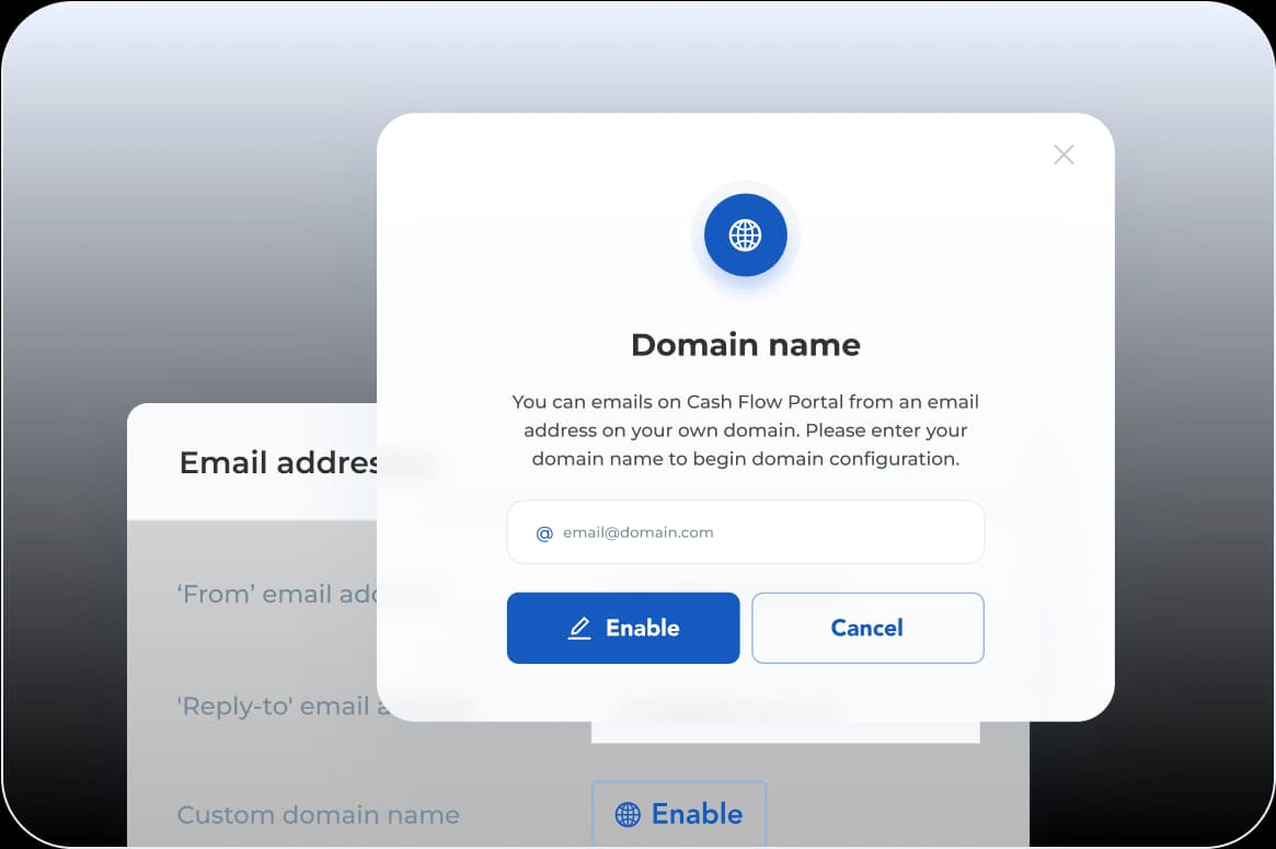 Send emails from your domain