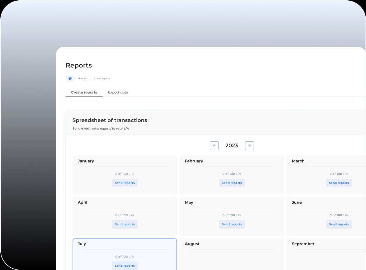 LP reports have your branding
